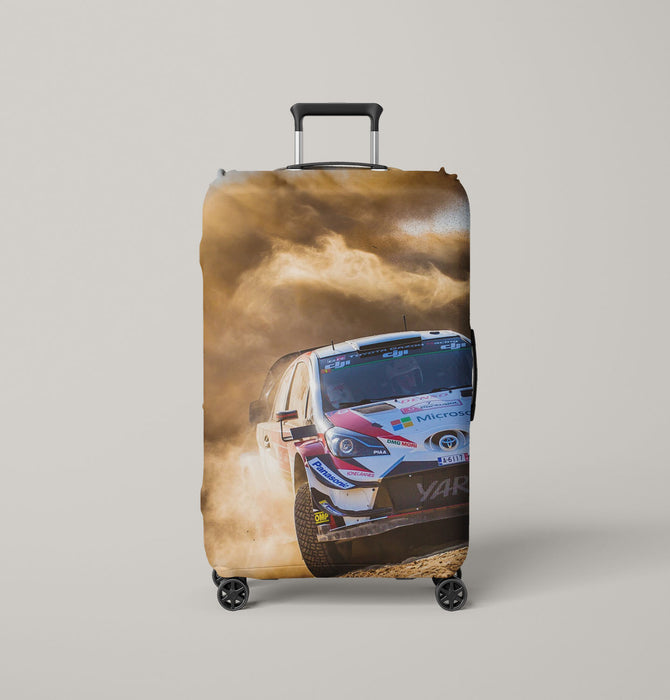 yaris offroad car racing Luggage Covers | Suitcase