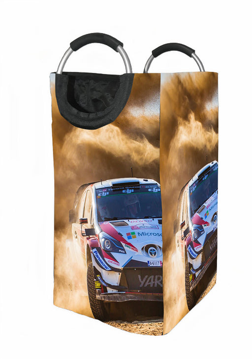 yaris offroad car racing Laundry Hamper | Laundry Basket