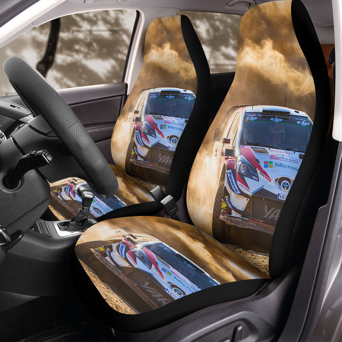 yaris offroad car racing Car Seat Covers