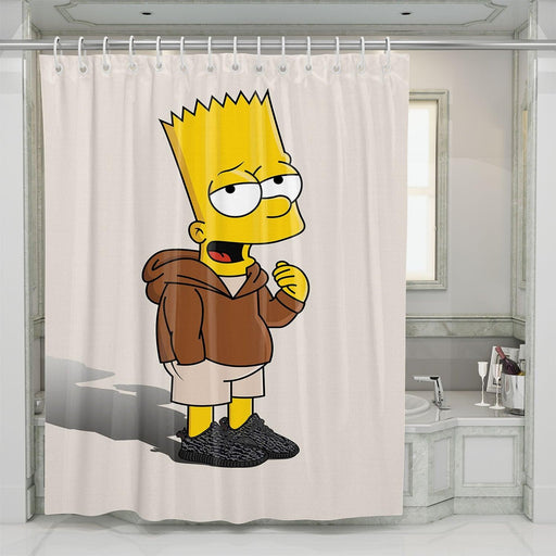 yeezy shadow simpsons nike shower curtains