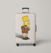 yeezy shadow simpsons nike Luggage Covers | Suitcase