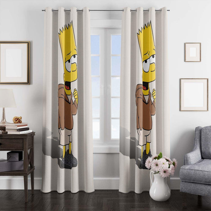 yeezy shadow simpsons nike window Curtain