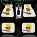 yeezy shadow simpsons nike Car floor mats Universal fit