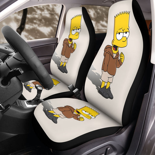 yeezy shadow simpsons nike Car Seat Covers