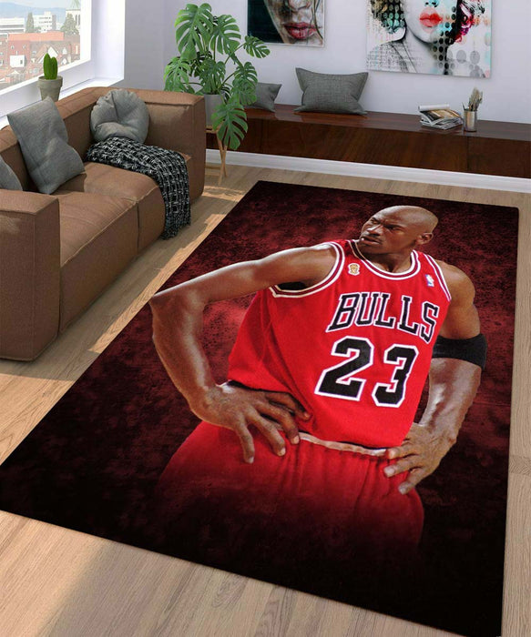 young of michael jordan bulls Living room carpet rugs