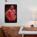 young of michael jordan bulls Poster Metal print wall art