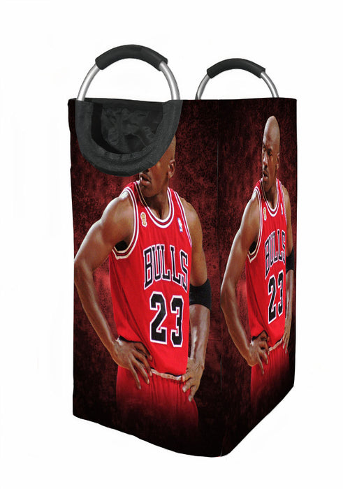 young of michael jordan bulls Laundry Hamper | Laundry Basket