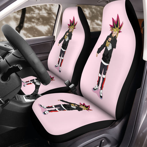yugi oh become hypebeast with streetwear Car Seat Covers