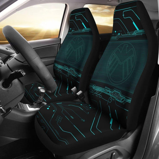 Agents Of Shield Logo Marvel Movie Car Seat Covers