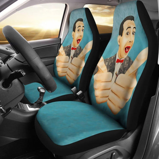 Art Wee Pee Herman Car Seat Covers