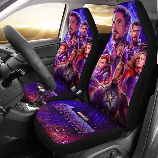 Avengers Endgame Poster Marvel Car Seat Covers