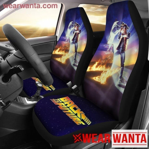 Back To Future Car Seat Covers