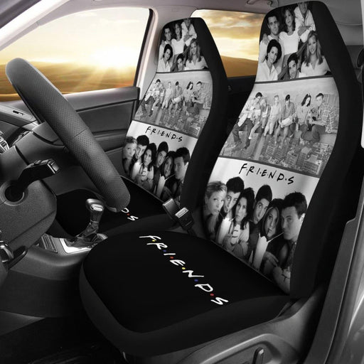 Black & White Design Friends Tv Show Car Seat Covers