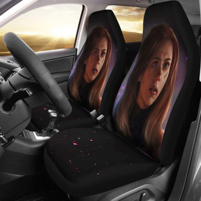 Black Widow Natasha Car Seat Covers