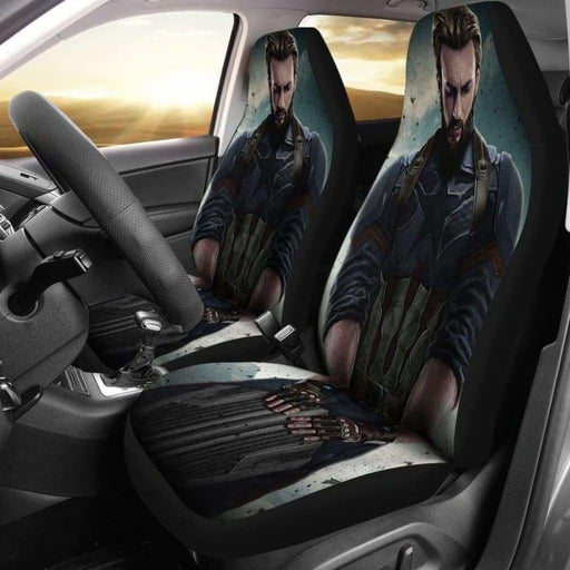 Captain America Car Seat Covers