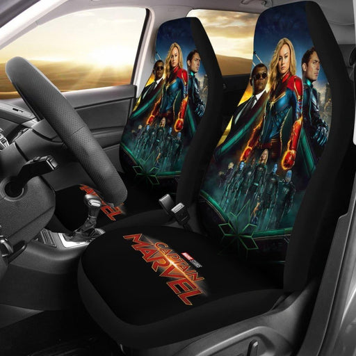 Captain Marvel & Mar Vell Car Seat Covers