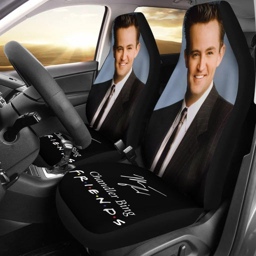 Chandler Bing Signature Friends Tv Show Car Seat Covers