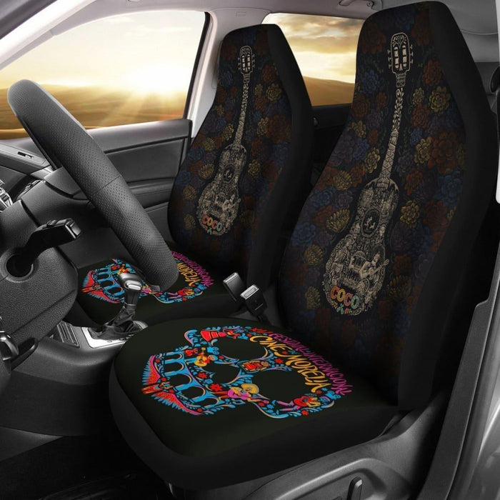 Coco Guitar Car Seat Covers