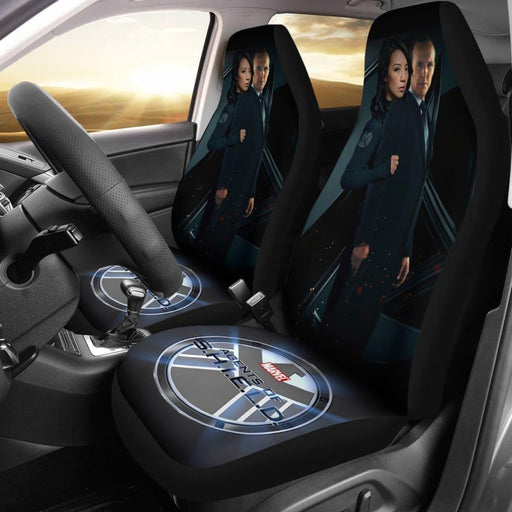 Coulson & May Agents Of Shield Marvel Car Seat Covers