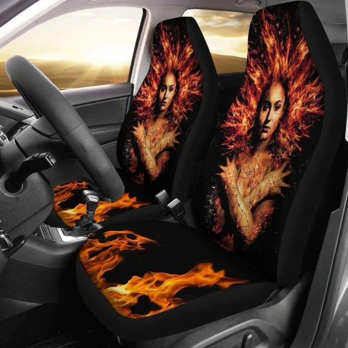 Dark Phoenix Car Seat Covers