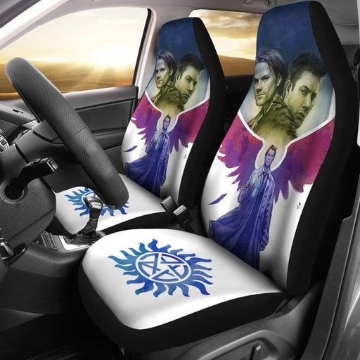 Dean And Sam Movie Supernatural Car Seat Covers