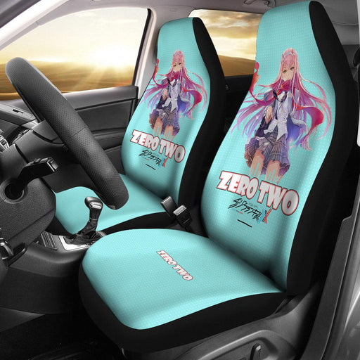Zero Two Sky Anime Car Seat Covers