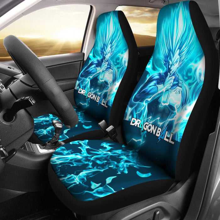 Vegeta Legend Supper Saiyan Face Dragon Ball Z Red Car Seat Covers