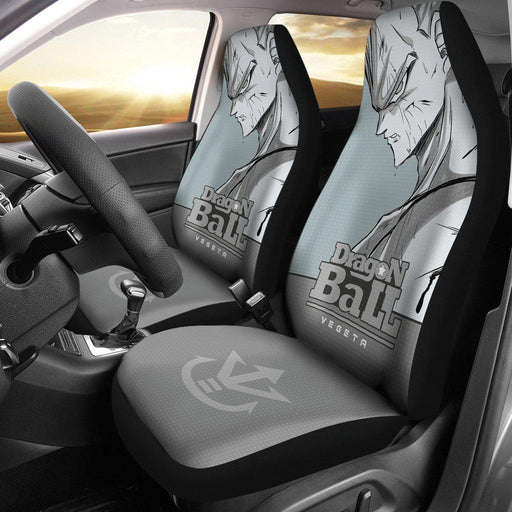 Vegeta Supper Saiyan Face Dragon Ball Z Red Car Seat Covers