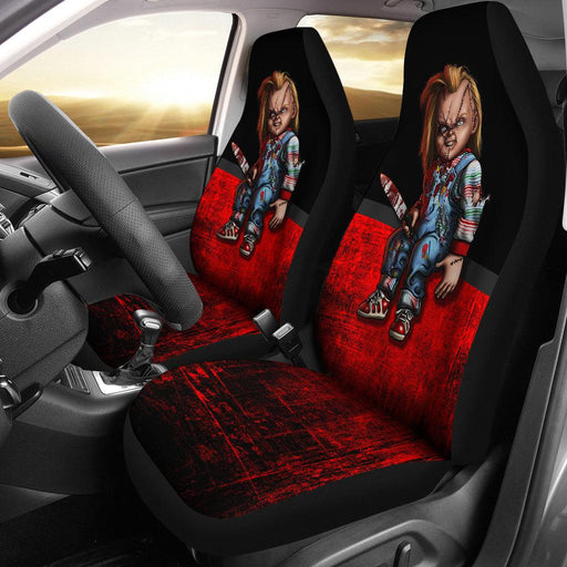 Chucky Blood Horror Film Halloween Car Seat Covers