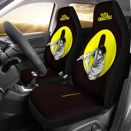 Yuta Okkotsu Yellow Car Seat Covers
