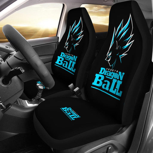 Vegeta Blue Smile Dragon Ball Anime Red Car Seat Covers