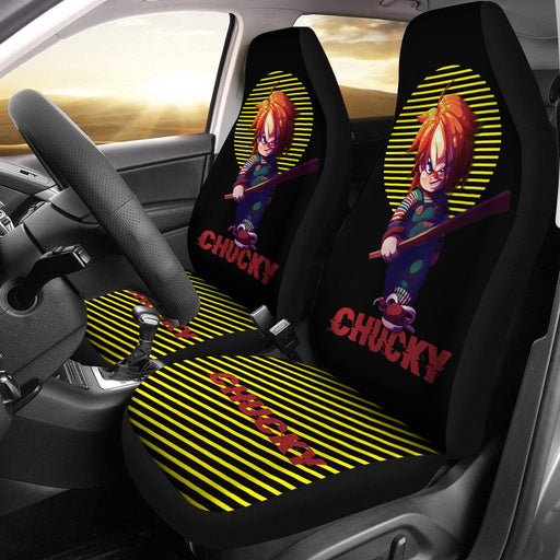 Chucky Horror Film Minimal Car Seat Covers