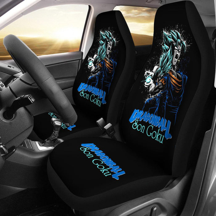 Goku Angry Dragon Ball Anime Car Seat Covers