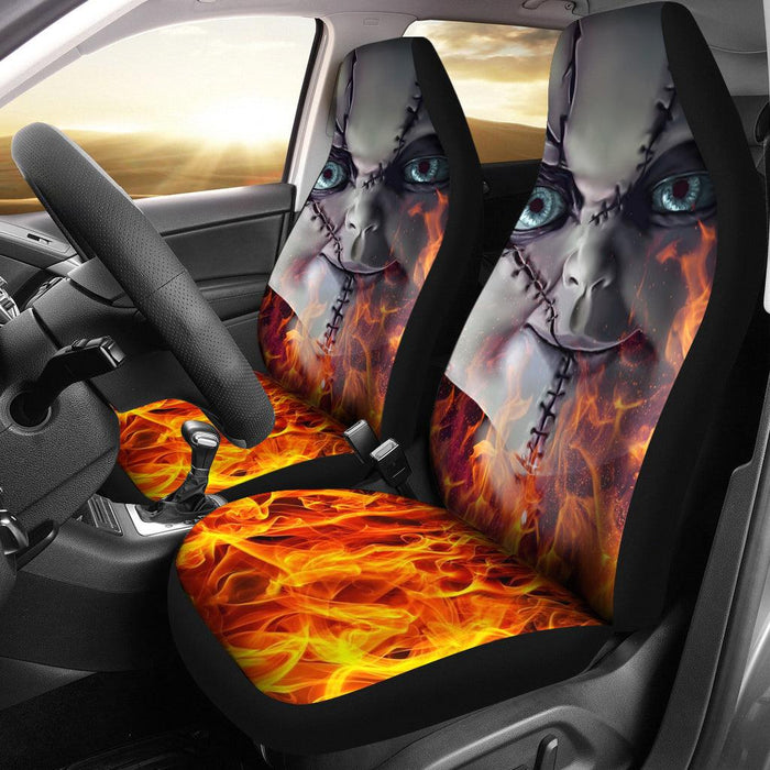 Chucky Fire Horror Movie Car Seat Covers