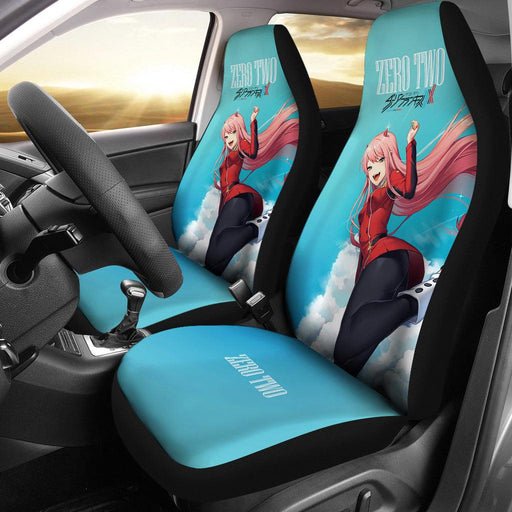 Zero Two Fly Anime Car Seat Covers