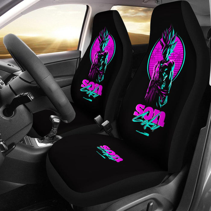 Son Goku Pop Art Car Seat Covers