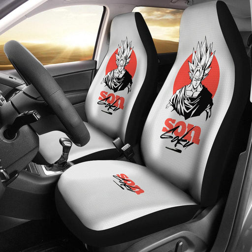 Goku Minimal Design Dragon Ball Anime Car Seat Covers