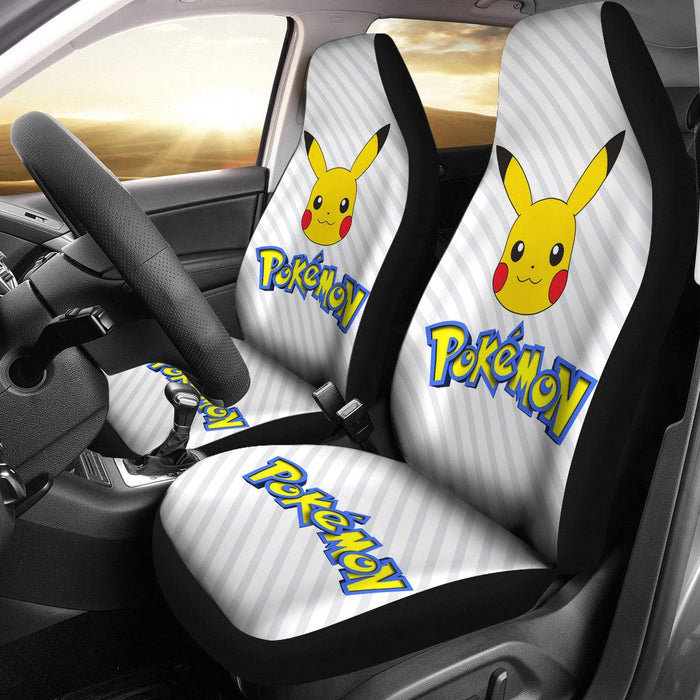 Pokemon Pikachu Seat Covers Anime Car Seat Covers