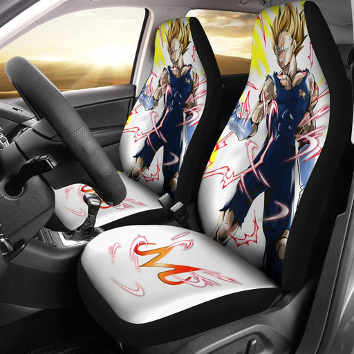 Vegeta Supper Saiyan Dragon Ball Z Red Car Seat Covers