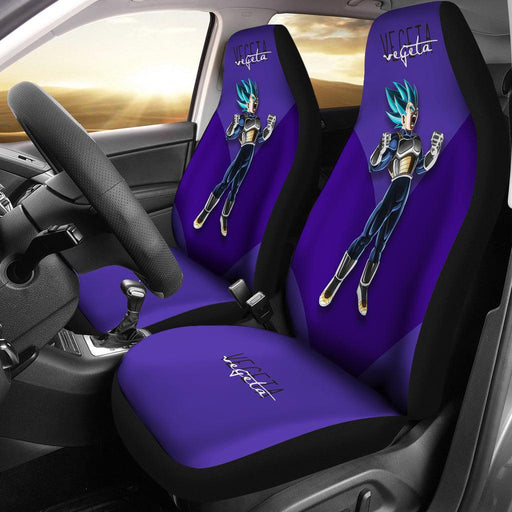 Vegeta Perple Dragon Ball Anime Red Car Seat Covers