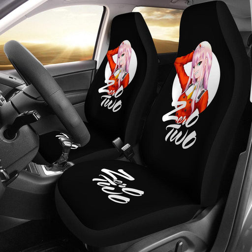 Zero Two Sweets Anime Car Seat Covers