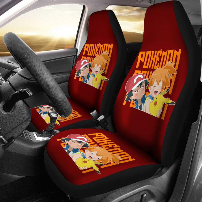 Anime Misty Pikachu Ash Pokemon Car Seat Covers