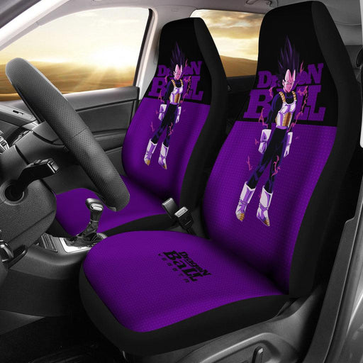 Vegeta Supper Purple Dragon Ball Anime Car Seat Covers