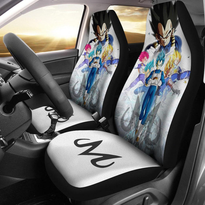 Vegeta Supreme Skills Dragon Ball Anime Car Seat Covers