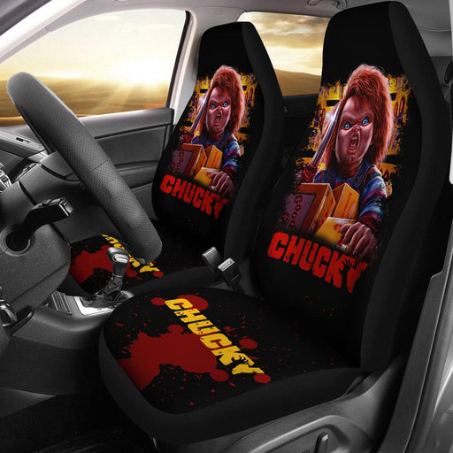 Chucky Blood Horror Movie Car Seat Covers