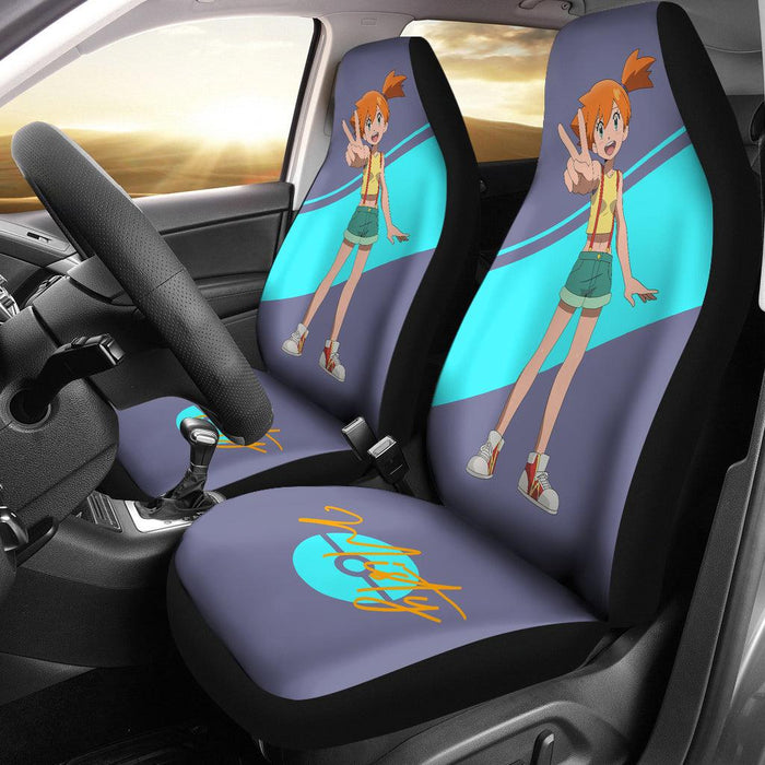 Anime Misty Pikachu Pokemon Car Seat Covers