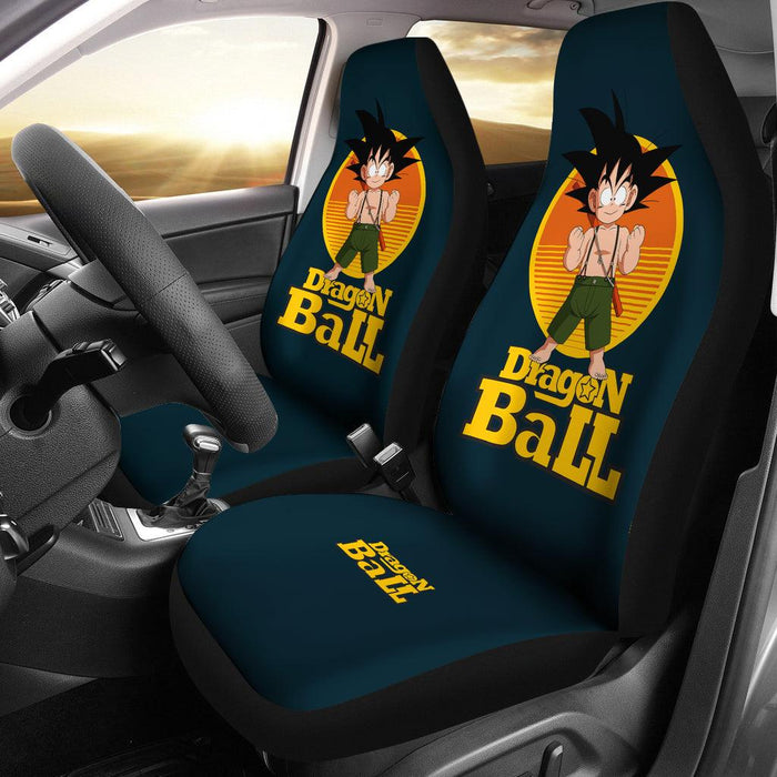 Son Goku Kid Punch Dragon Ball Car Seat Covers