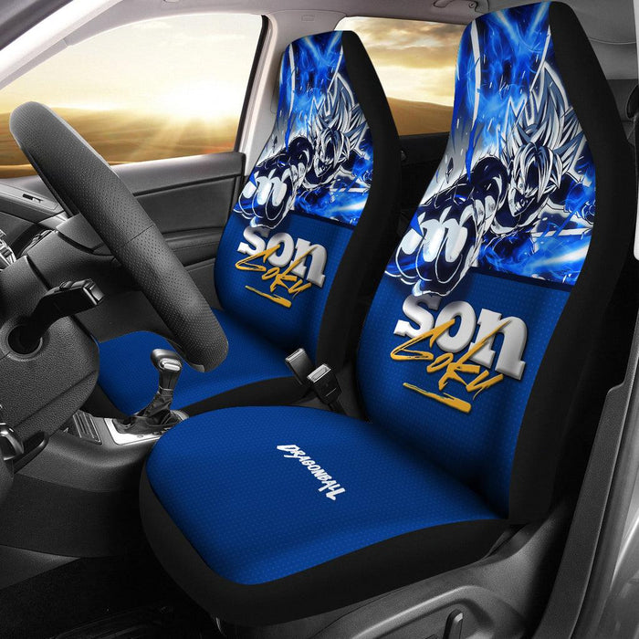 Goku Punch Dragon Ball Anime Car Seat Covers