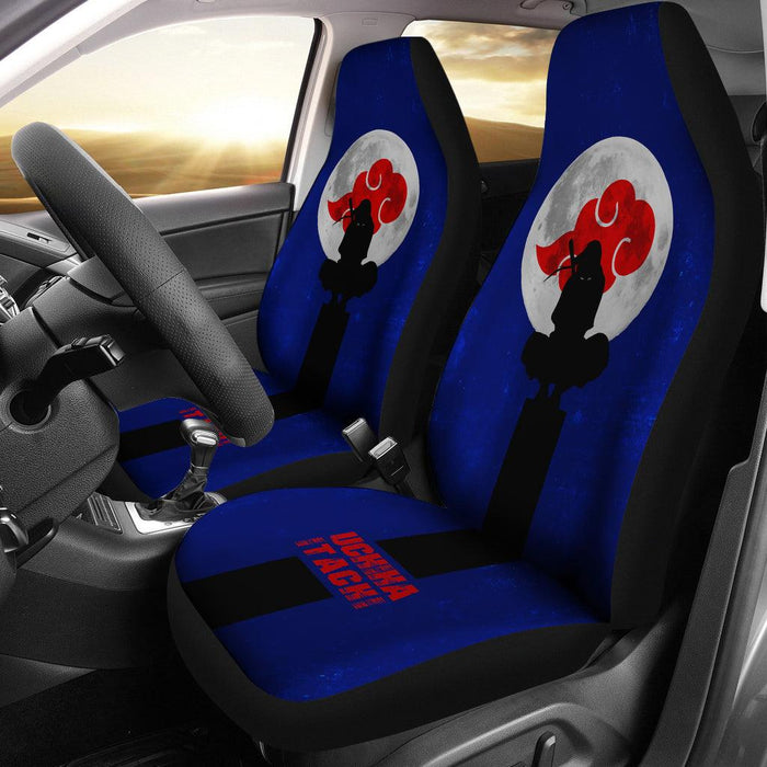 Itachi Akatsuki Seat Covers Naruto Anime Car Seat Covers