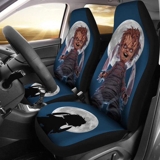 Chucky Moon Horror Movie Iron Car Seat Covers